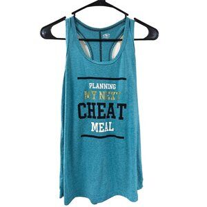 🌸3/$15🌸Small Turquoise Racerback Athletic Tank sz S